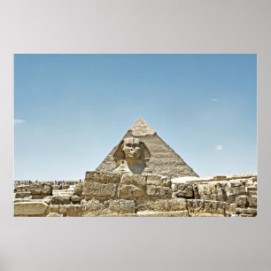 Affiche du Grand Sphinx de Gizeh