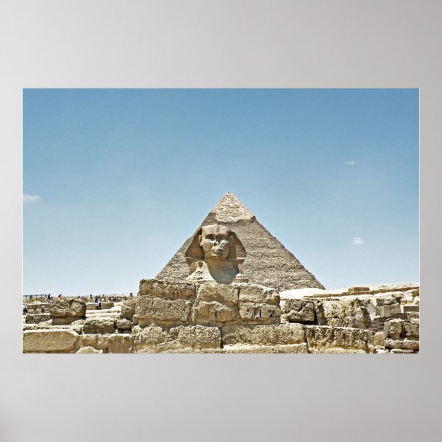 Affiche du Grand Sphinx de Gizeh  (Devant)