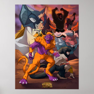 Affiche du groupe "Wild Kedamono"