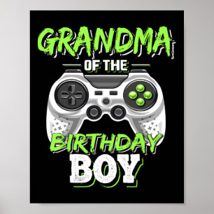 Affiche Du Jeu Vidéo Correspondant Garçon Anniversaire Ann