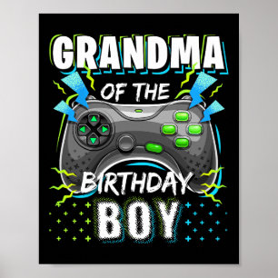 Affiche Du Jeu Vidéo Correspondant Garçon Anniversaire Ann