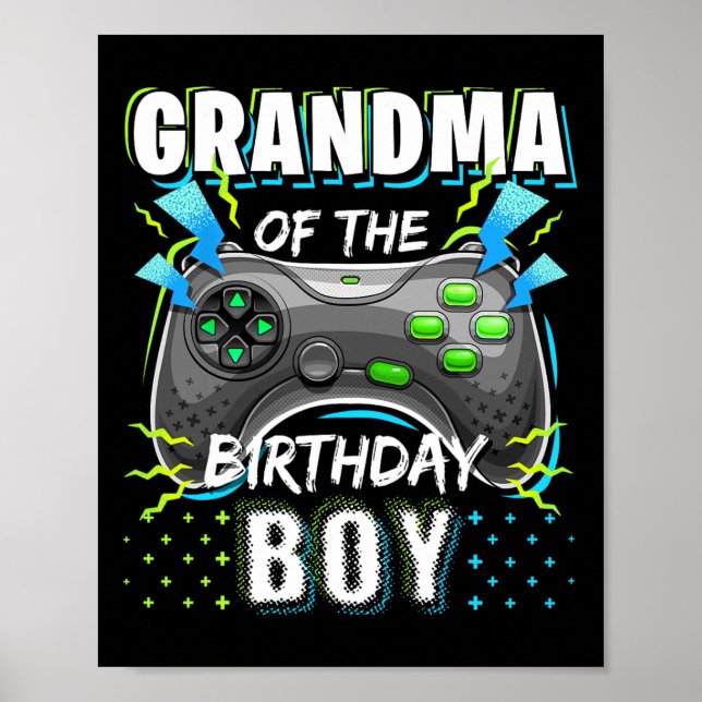 Affiche Du Jeu Vidéo Correspondant Garçon Anniversaire Ann (Devant)