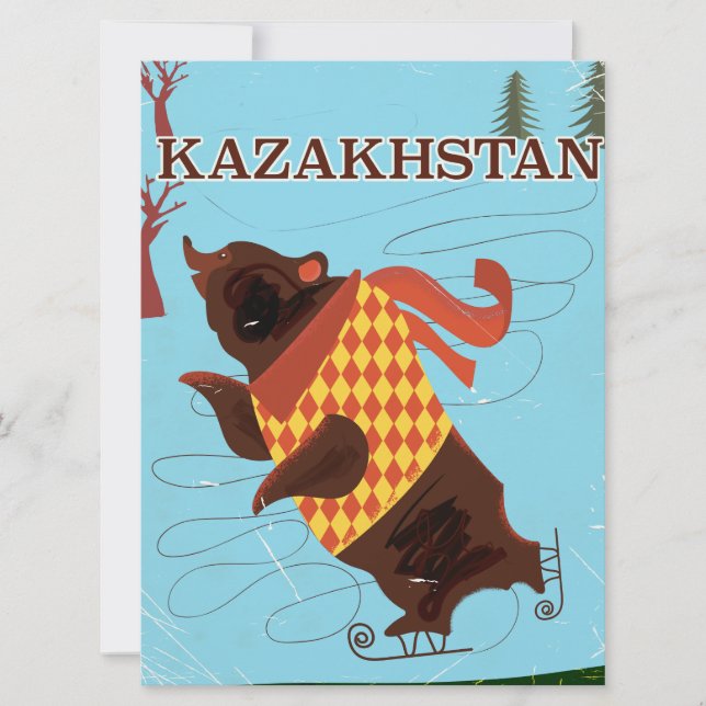 affiche du kazakhstan (Devant)