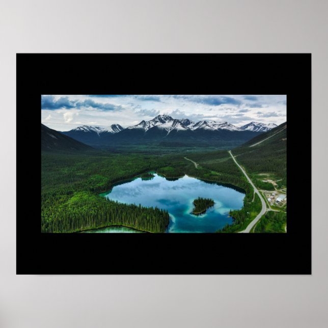 Affiche du lac Good Hope Canada (Devant)