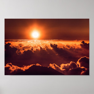 Affiche du lever de soleil   de Haleakala