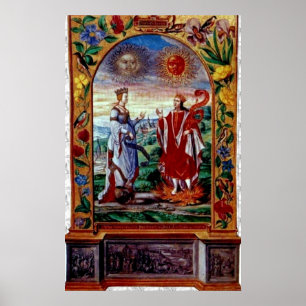 Affiche Du livre du Soleil de l'Alchimie 2