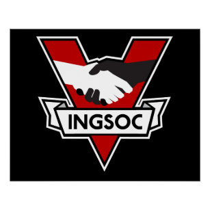 Affiche du logo de la victoire de l'INGSOC 1984