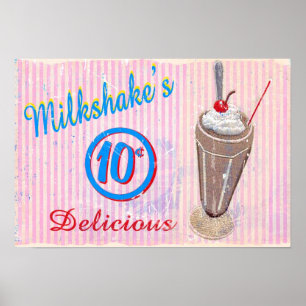 Affiche du milkshake II