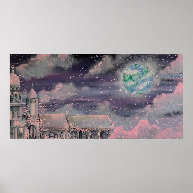 Affiche du millénaire en argent (Devant)