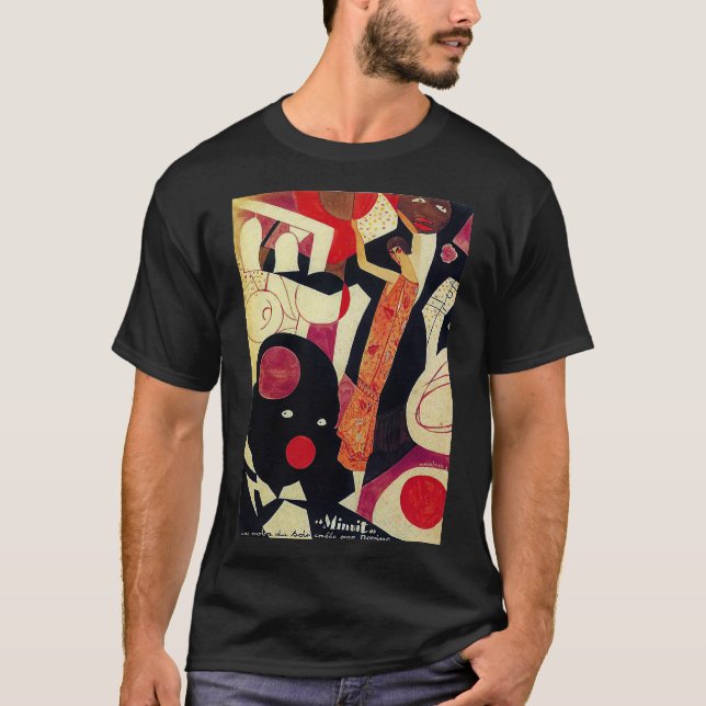 Affiche du Minivet par Rene Magaritte T-Shirt (Devant)