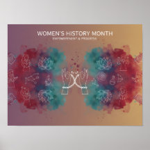 Affiche du Mois de l'Histoire des Femmes – Classe 