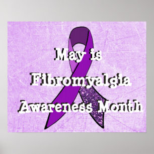 Affiche du Mois de sensibilisation à la fibromyalg
