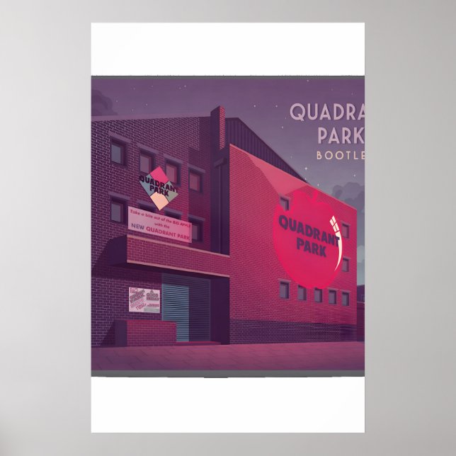 Affiche du night-club Quadrant Park Bootle (Devant)