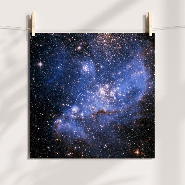 Affiche du Petit Nuage de Magellan (Small Magellanic Cloud 12x12 Poster)