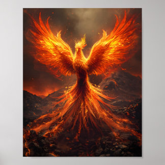 Affiche du Phénix Ardente qui s'élève
