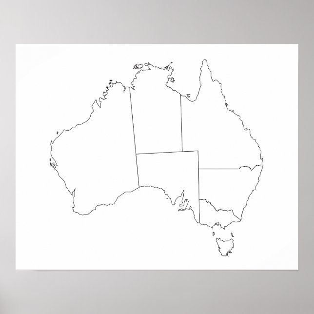 Affiche du plan australien (Devant)