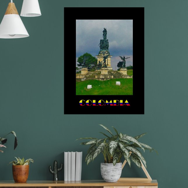 Affiche du pont de Boyacá Colombie (Salon 1)