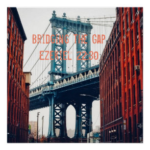 Affiche du pont George Washington NYC