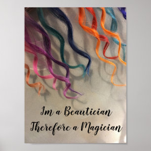 Affiche du salon de coiffure