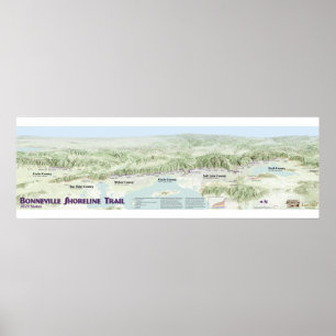 Affiche du sentier de la rive de Bonneville 2023