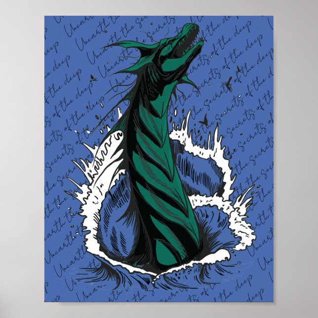 Affiche du serpent monstre de la mer verte (Devant)