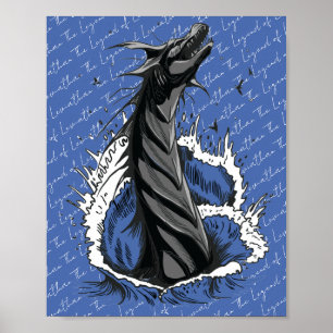 Affiche du serpent monstre des mers grises