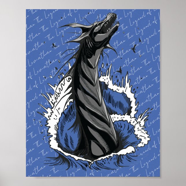 Affiche du serpent monstre des mers grises (Devant)