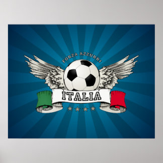 Affiche du soutien de l'équipe nationale de footba
