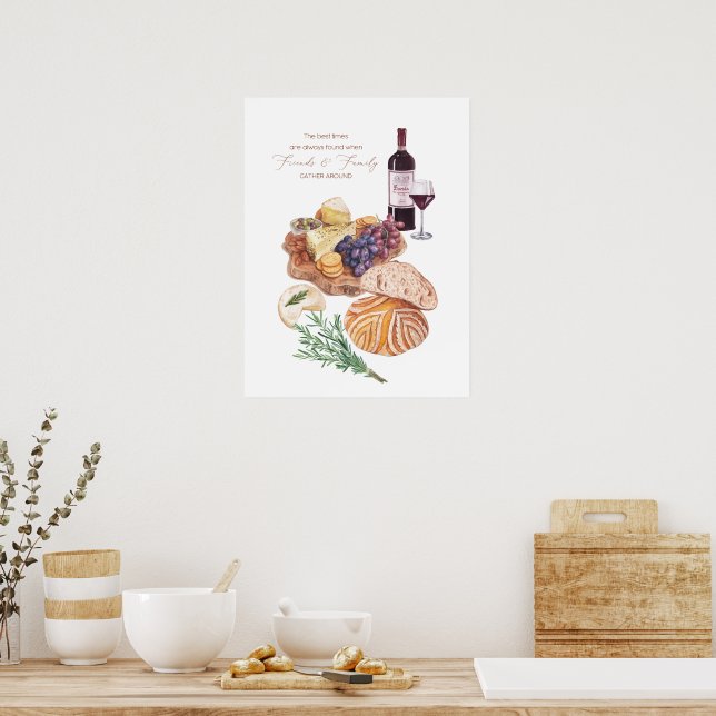 Affiche du temps de collecte (Cuisine)