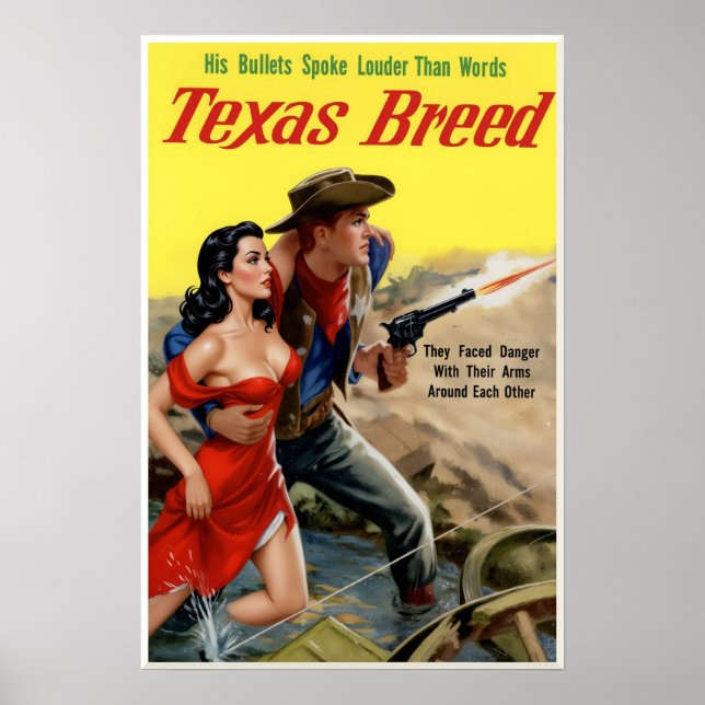 Affiche du Texas (Devant)