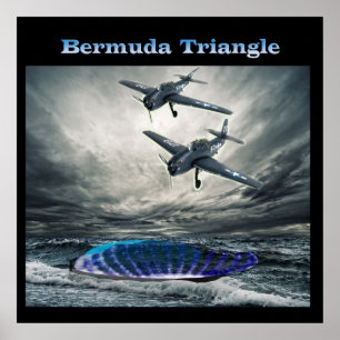affiche du triangle des Bermudes