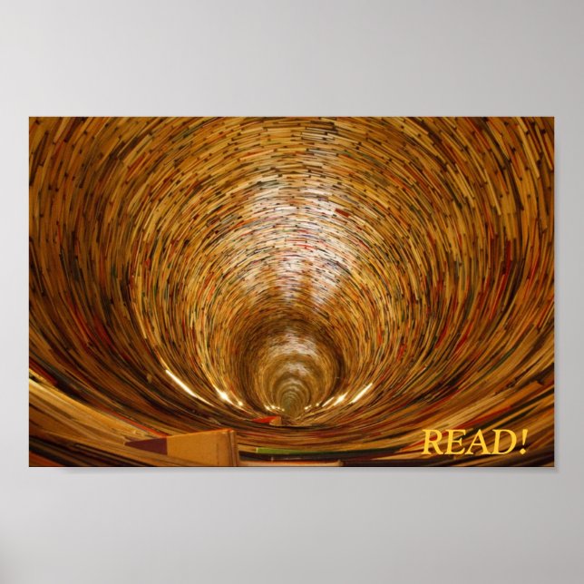 affiche du tunnel du livre (Devant)
