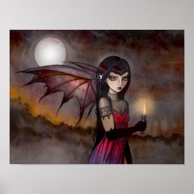 Affiche du vampire de Victoria au hasard des rues (Devant)