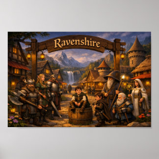 Affiche du village de Ravenshire