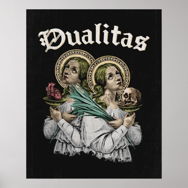 Affiche Dualitas - Design gothique (Devant)