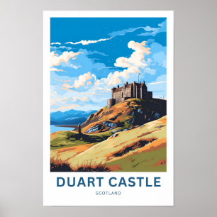 Affiche Duart Castle Scotland Travel Print
