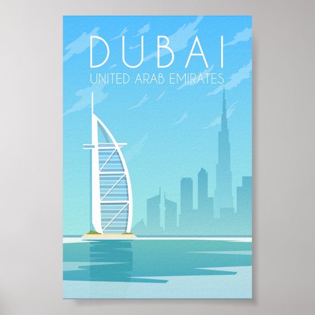 Affiche Dubaï (Devant)