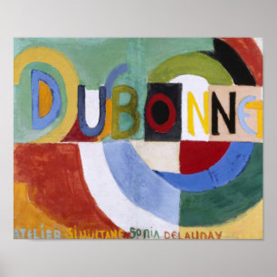 Affiche Dubonnet   Sonia Delaunay