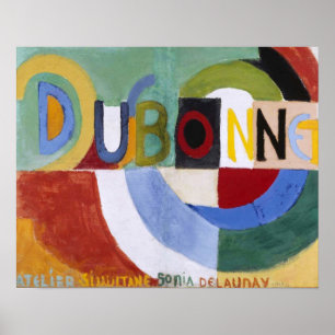 Affiche Dubonnet Sonia Delaunay