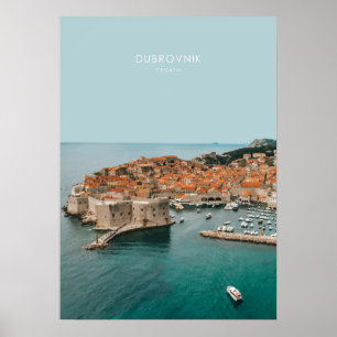 Affiche Dubrovnik, Croatie Oeuvres d'art de voyage