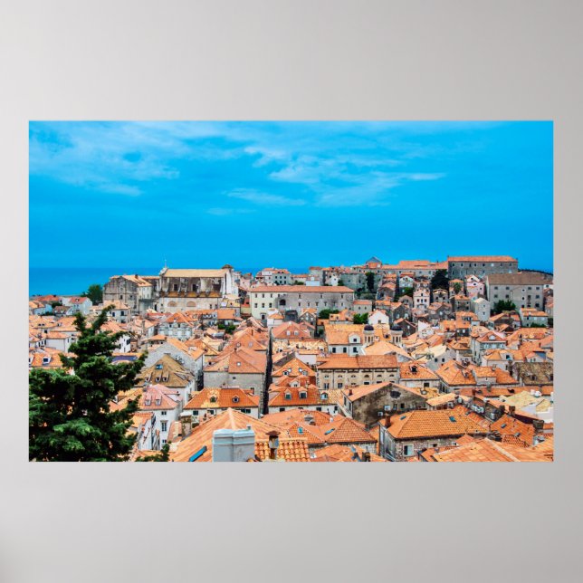 Affiche Dubrovnik historic center (Devant)