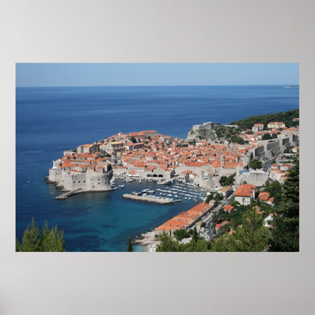 Affiche Dubrovnik Hrvatska (Devant)