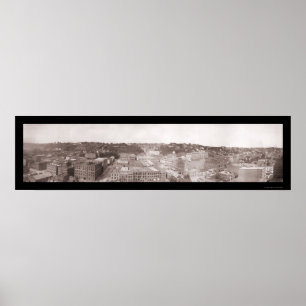 Affiche Dubuque, photo 1907 d'IA