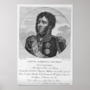Affiche Duc de Louis-Gabriel Suchet d'Albufera