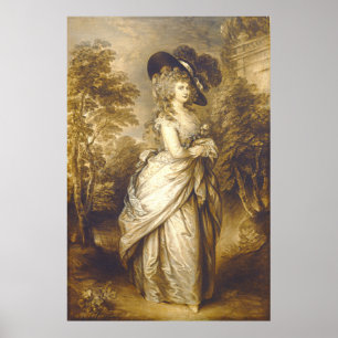 Affiche Duchesse du Devonshire Gainsborough Dupont Art