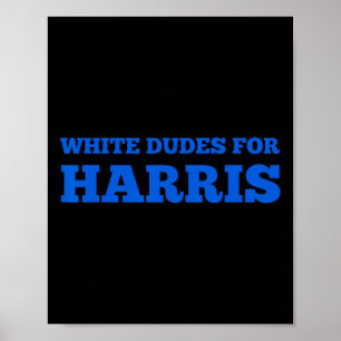 Affiche Dudes Pour Harris Kamala Harris Campagne Électoral
