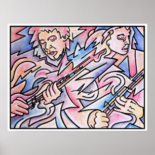 Affiche Duel de guitare