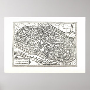 Affiche Duisbourg : 1666