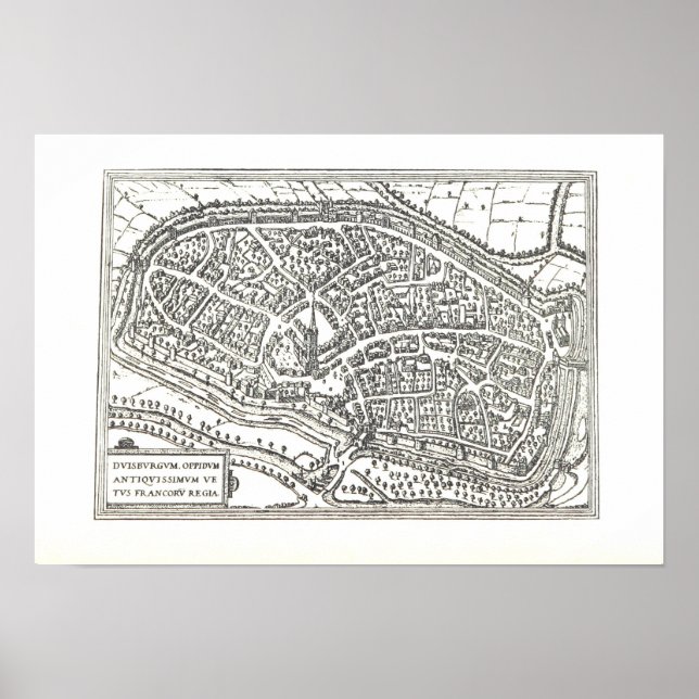 Affiche Duisbourg : 1666 (Devant)