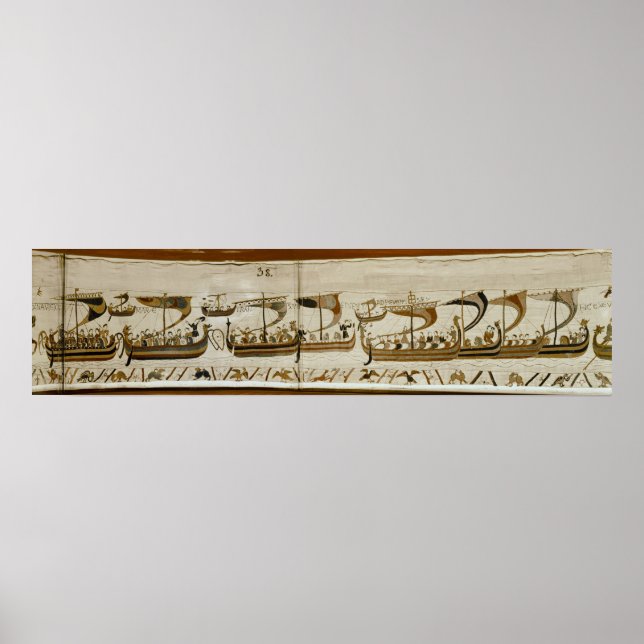 Affiche Duke William et sa flotte traversent Pevensey (Devant)